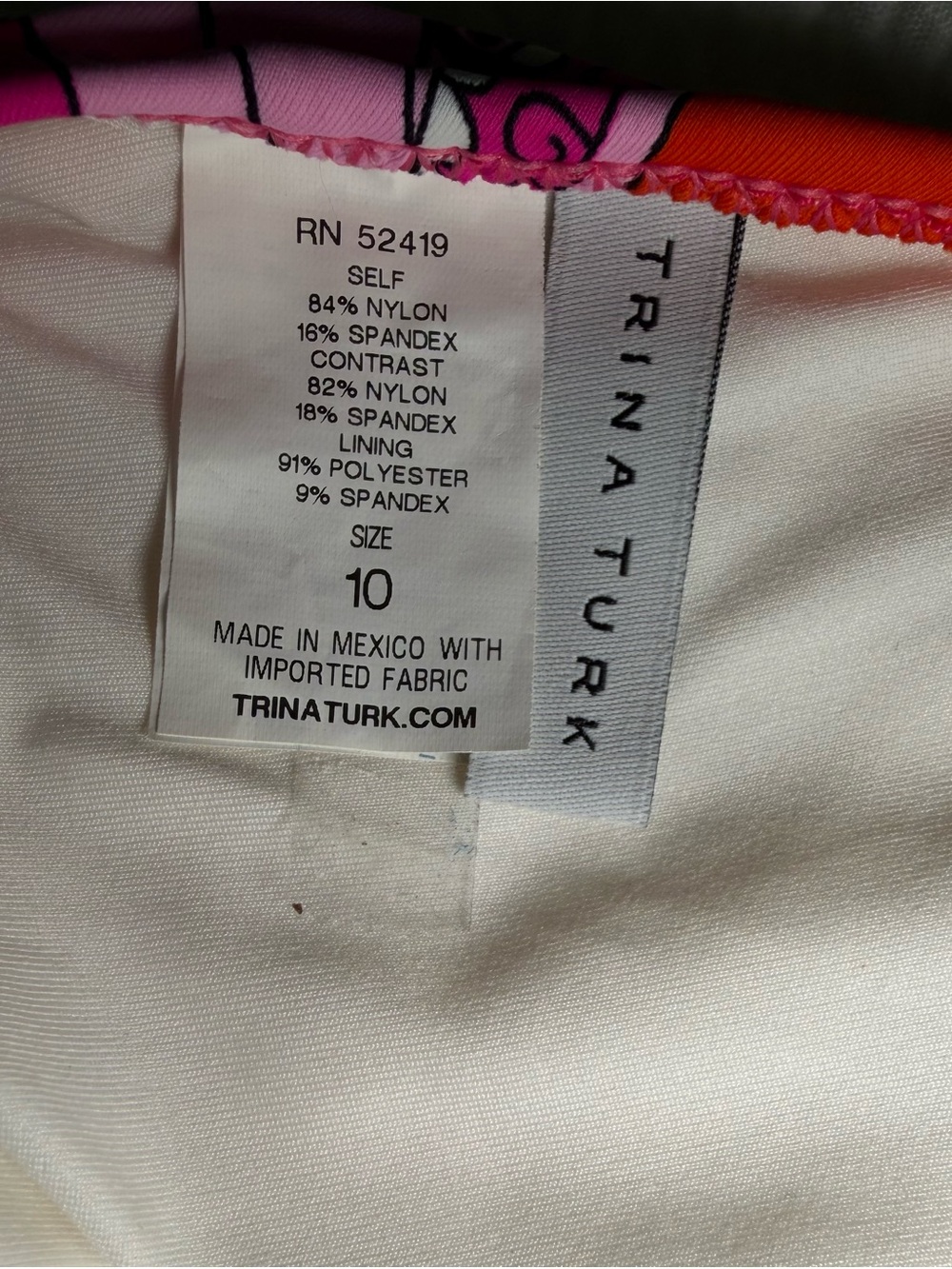 Trina Turk 3-piece Bikini & Tankini Swim Set, size 8, 10 - Picture 8 of 10